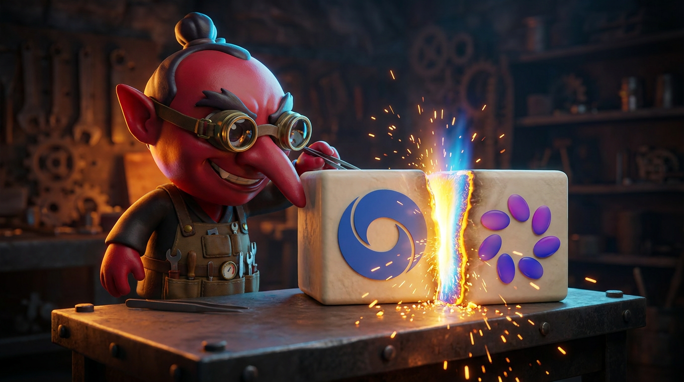 The goblin fusing Google DeepMind and Meta model blocks